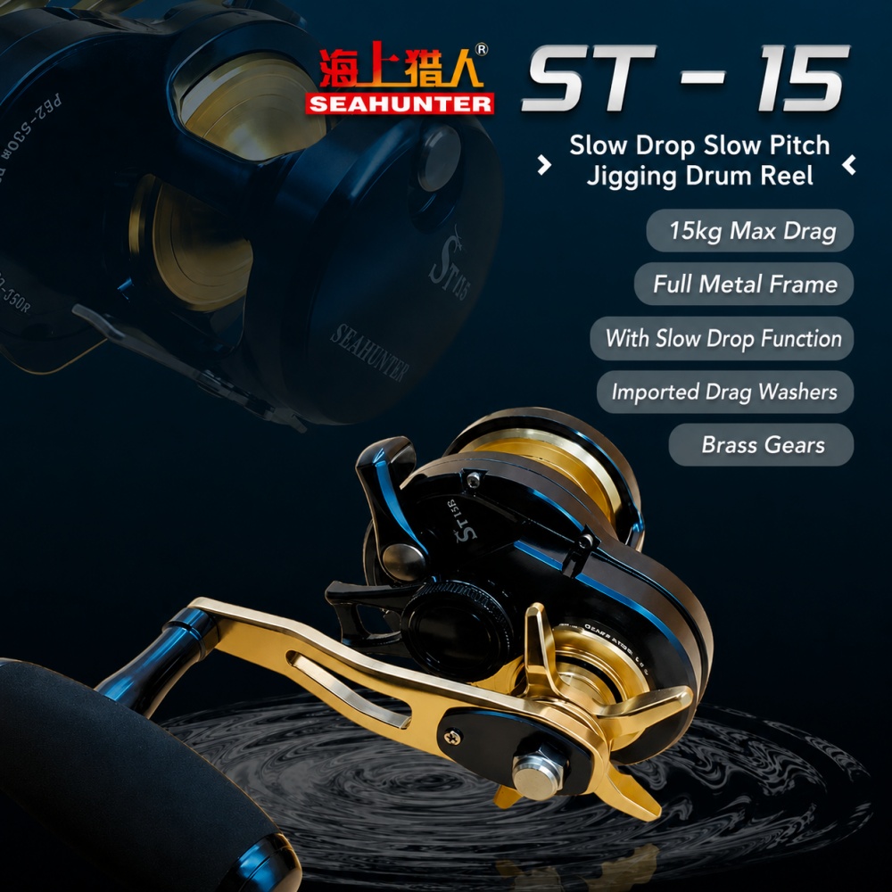 6.2:1 Slow Pitch Jigging Reel  - Trolling Reel avis et prix