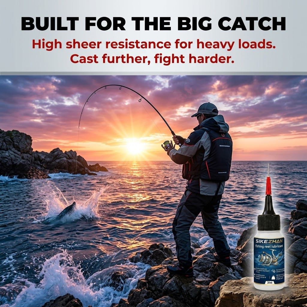 Fishing Reel Oil and Grease Lu - Reel Lubricant avis et prix