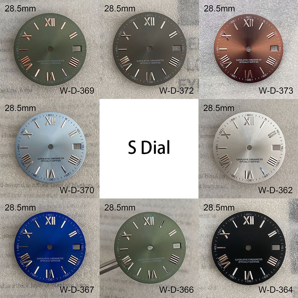 28.5mm S Logo Rome Dial Fit NH - Reel Case avis et prix