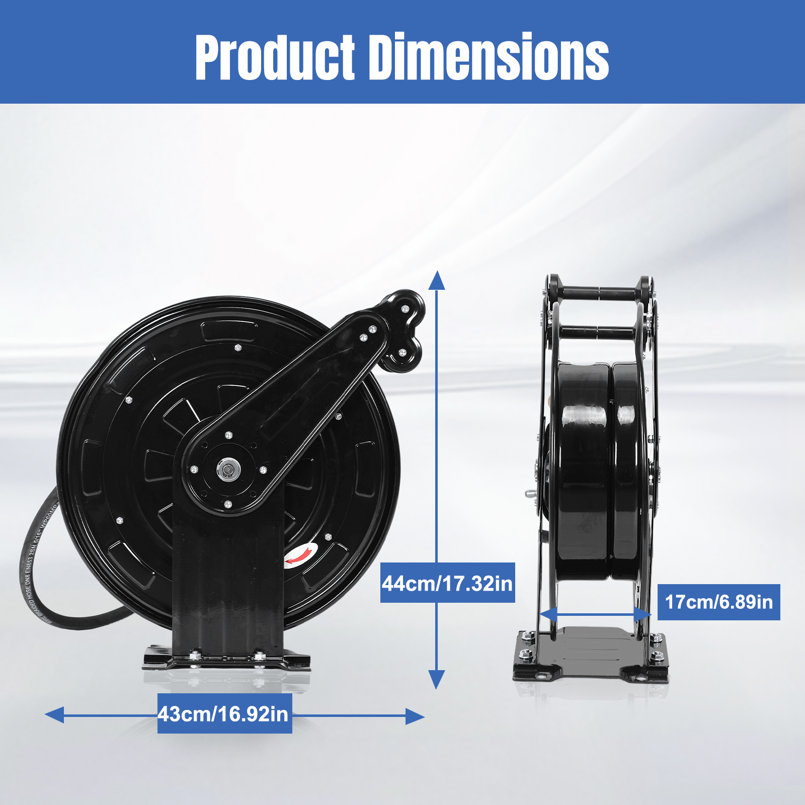 Washer Hose Reel Auto Rewind P - Reel Oil avis et prix
