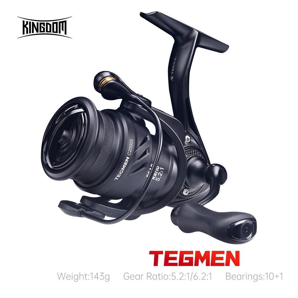 Kingdom Tegmen 5.2:1 6.2:1 143 - Trolling Reel avis et prix