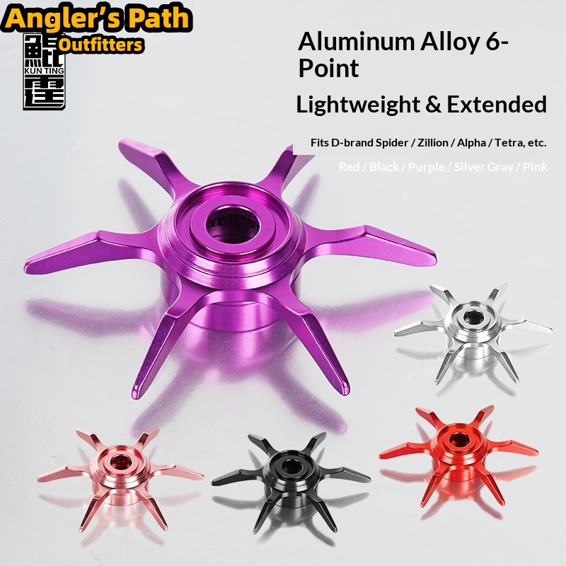 Six Star Drag Knob Enlarged Al - Reel Drag Knob avis et prix