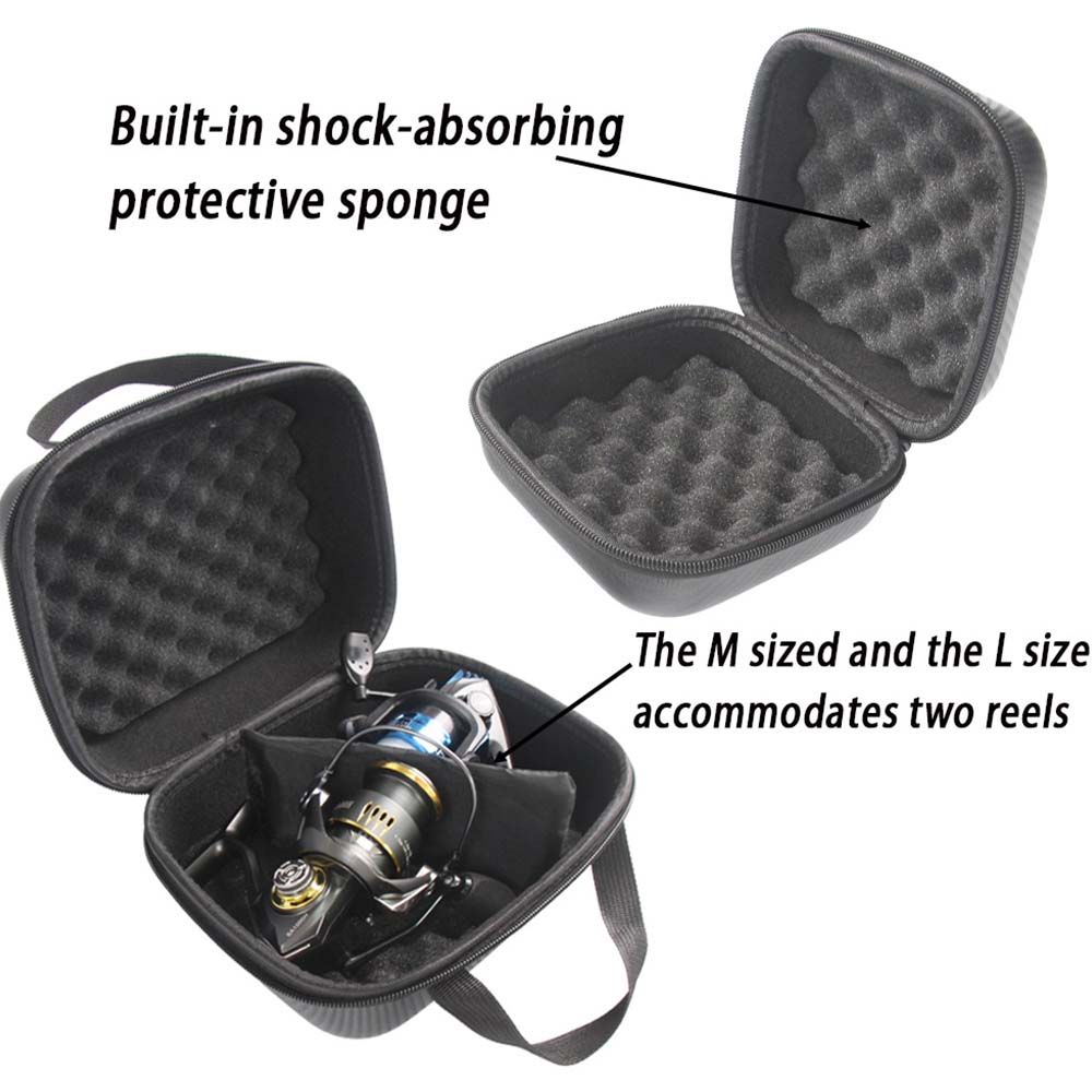 JSFUN Fishing Reel Case S/M/L  - Spincast Reel avis et prix