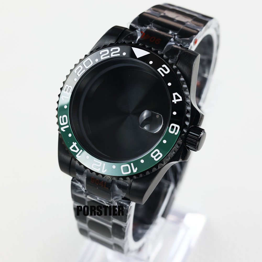 40mm Black pvd watch case sapp - Reel Case avis et prix
