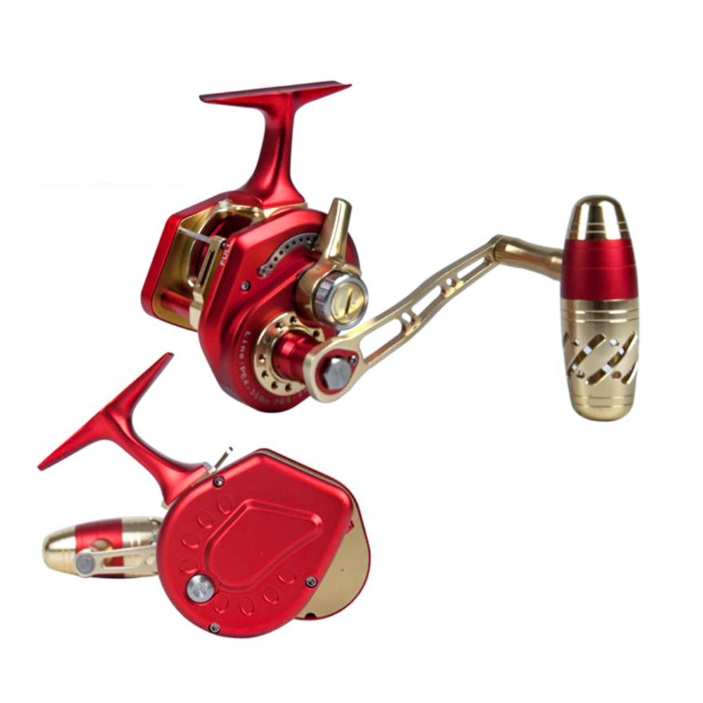 Red 70lbs Offshore 11BB Metal  - Baitcasting Reel avis et prix
