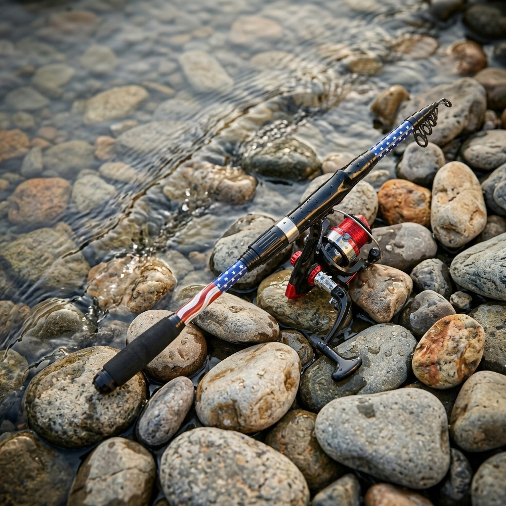 Telescopic Fishing Rod Spinnin - Reel Bag avis et prix