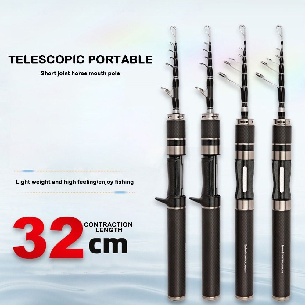 1.5m-1.8m Fishing Pole Rod Set - Spincast Reel avis et prix