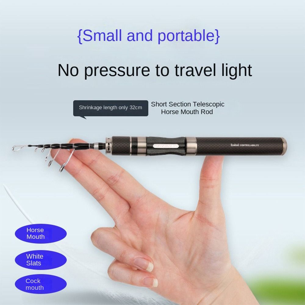 1.5m-1.8m Fishing Pole Rod Set - Spincast Reel avis et prix