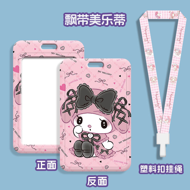 Melody  ID Badge Holder Lanyar - Reel Case avis et prix