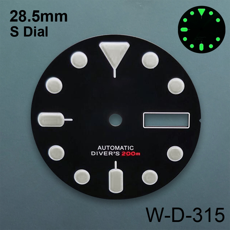 28.5mm S Logo Dial Fit NH35/NH - Reel Case avis et prix