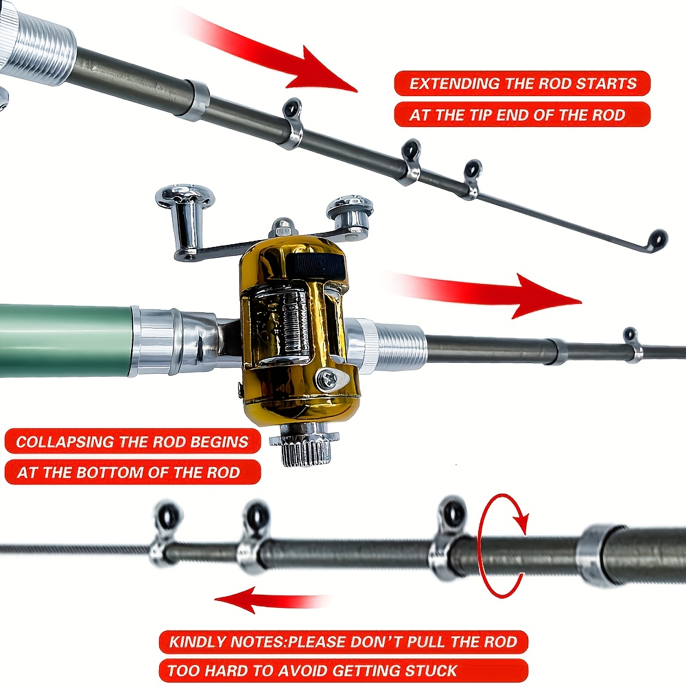 Pocket Ice Fishing Rod & Reel  - Ice Fishing Reel avis et prix