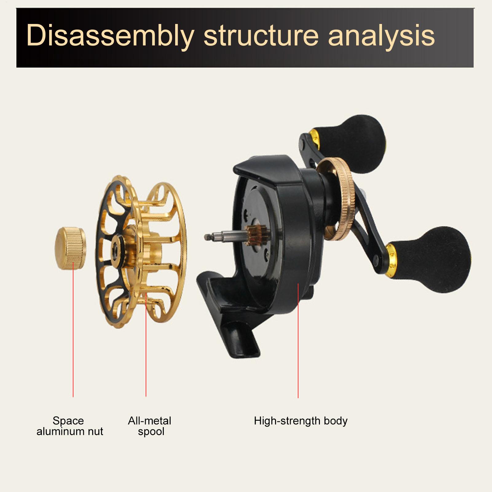 Winter Fishing Reel Raft Fishi - Ice Fishing Reel avis et prix