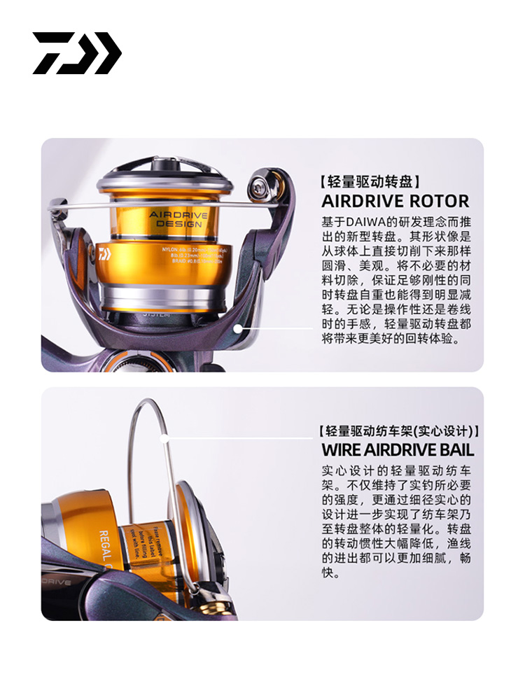 2024 DAIWA REGAL CS LT Spinnin - Trolling Reel avis et prix