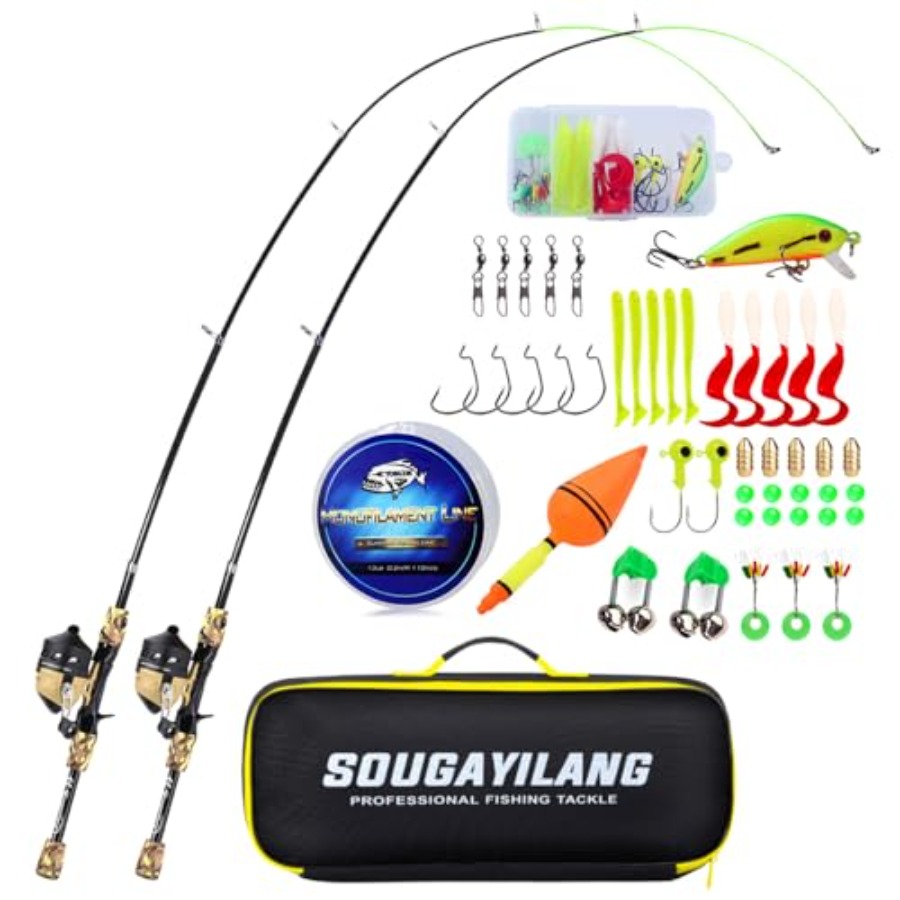 Fishing Rod and Reel Combo, Li - Spincast Reel avis et prix