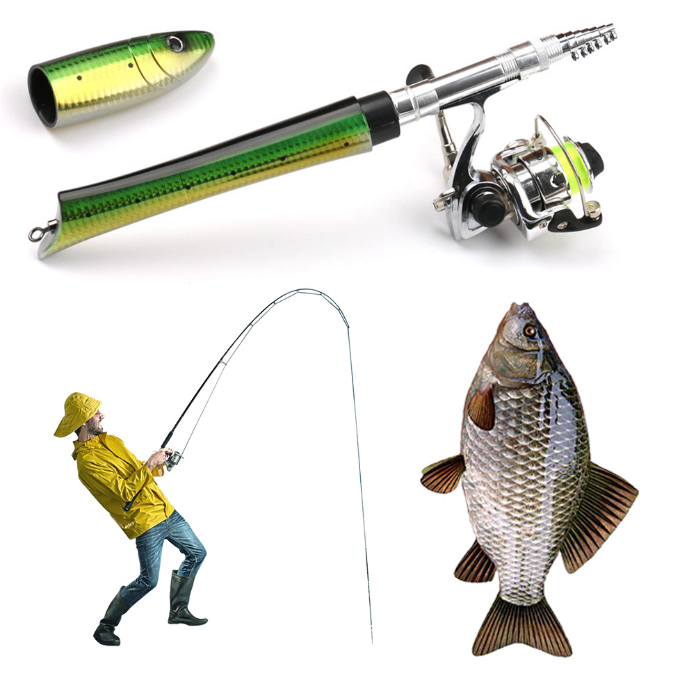 Portable Fish Shaped Fishing P - Ice Fishing Reel avis et prix