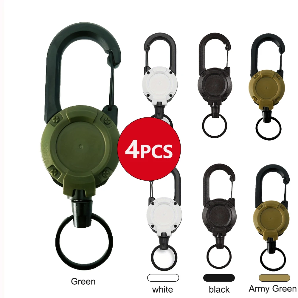 1/2/4pcs Extendable Retractabl - Reel Bag avis et prix